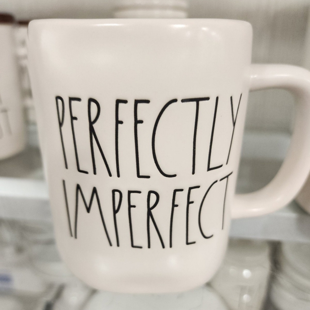 Rae Dunn “Perfectly Imperfect” Mug. Brand new.